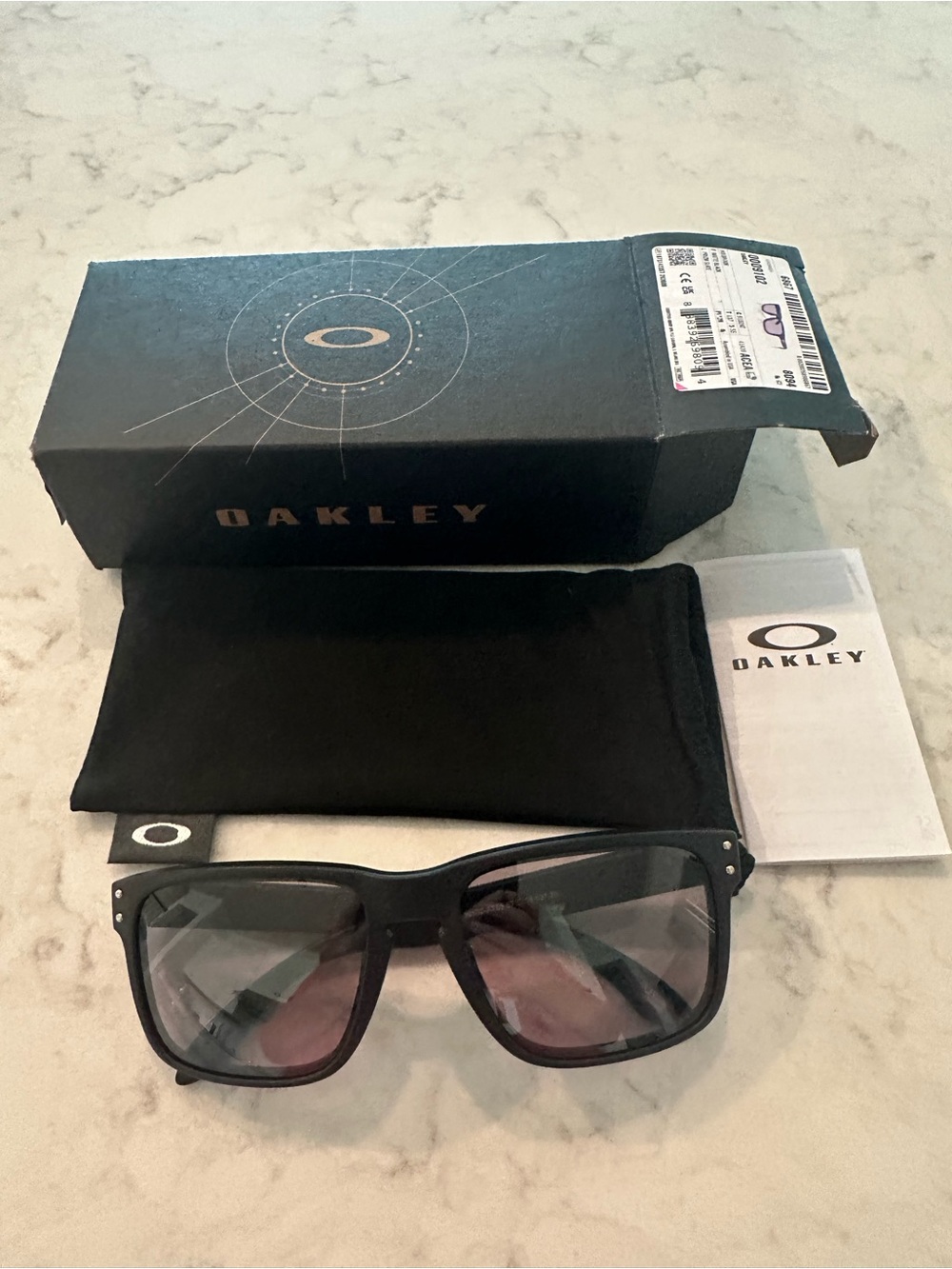 Oakley Holbrook Black Frame Sunglasses
